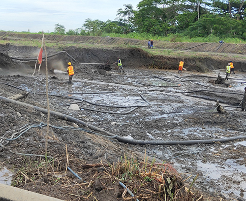 巴布亞新幾內亞萊城港防洪渠開挖工程
